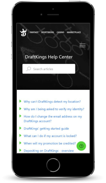 DraftKings Suppor