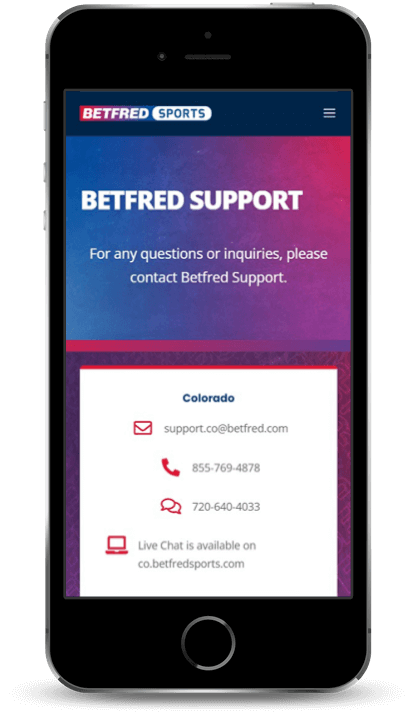 Betfred Support