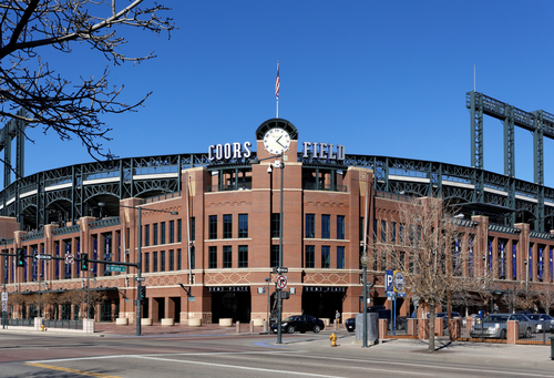 Coors Field in Denver, Colorado